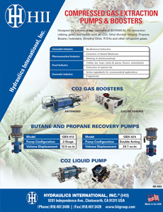 CO2 Extraction Pumps & Boosters